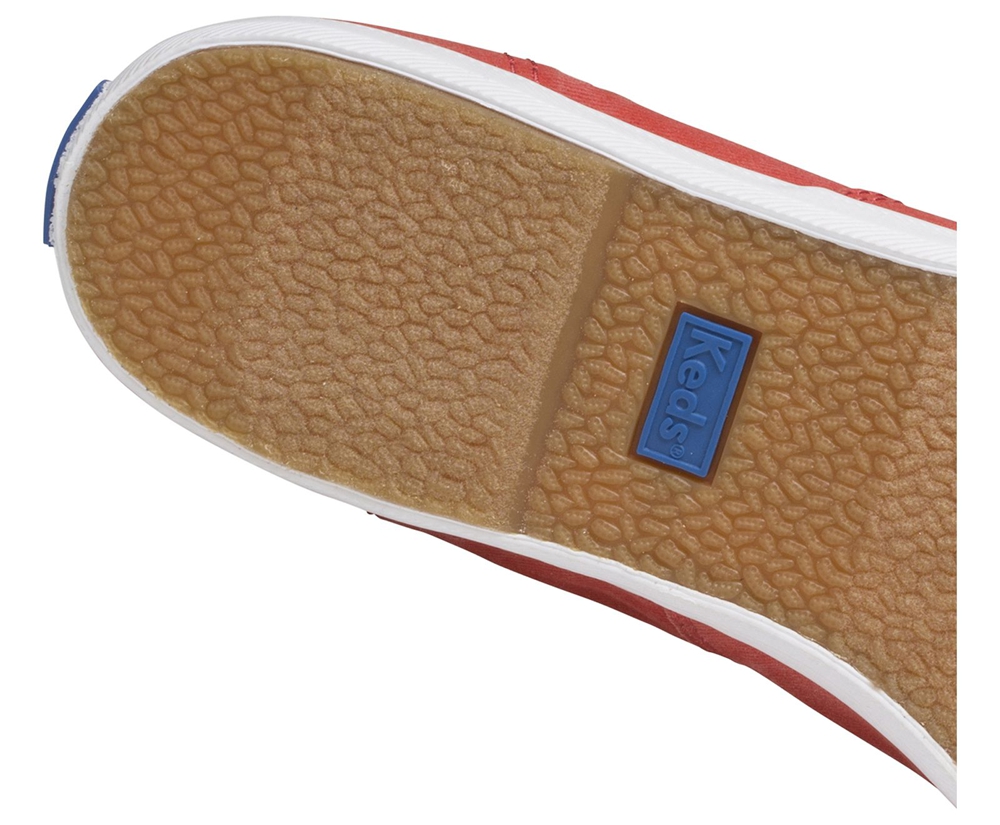 Slip On Γυναικεια - Keds Chillax Seasonal - Κοκκινα - ICLPE3280